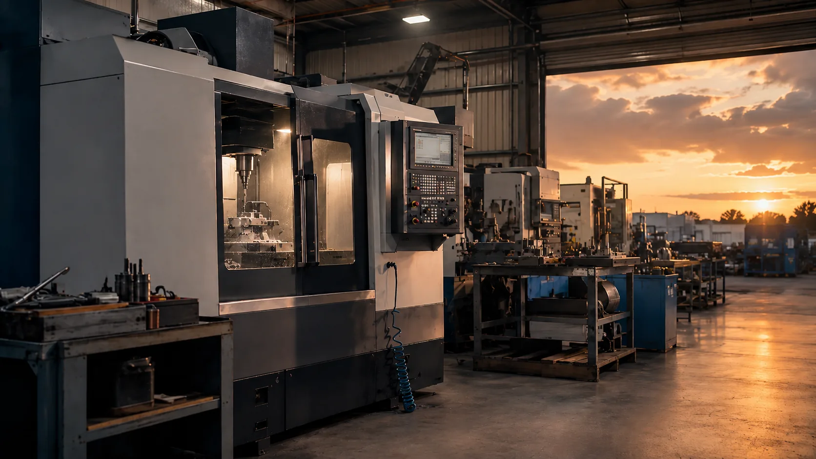 Machinery finance for industrial and workshop equipment